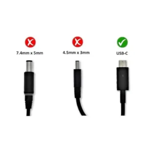 Refurbished Dell 65W Adapter with Warranty Packaging