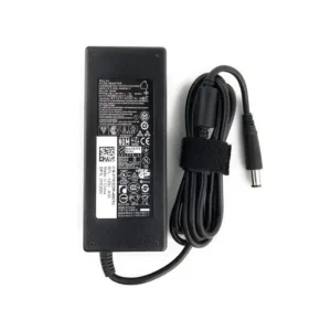 Dell 90W Adapter Charging a Laptop