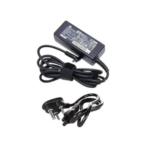 Close-Up of HP 65W Adapter Blue Tip Connector